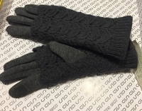 Зимние ажурные перчатки